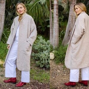 Horses Atelier Alchemical Coat Jacket in Caramel Herringbone size 1 small/medium